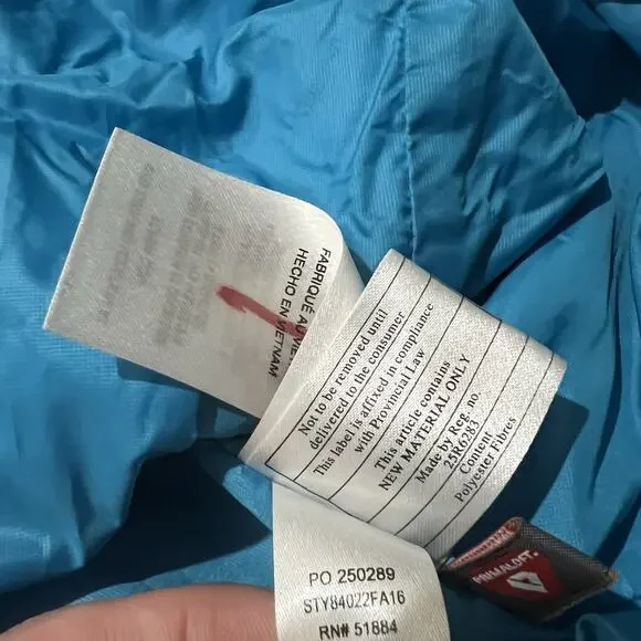 Patagonia Nano Puff Pullover Navy Blue Puffer Jacket Outdoor Hike Men's Medium - Picture 5 of 6